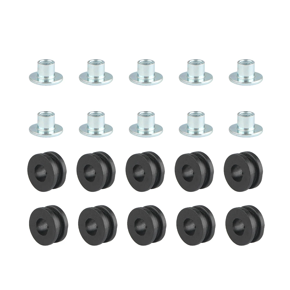 10/20/30 Pcs/Set Motorfiets Rubber Grommets Bolt Kit Overdrukventiel Kussen Accessoires Voor Honda Yamaha Suzuki Kawasaki model