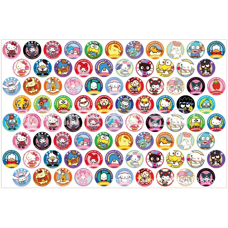 

Акриловые значки Sanrio, популярные периферийные подвески, материал, нашивка, аксессуары для самостоятельного изготовления, аксессуары, поддержка настройки