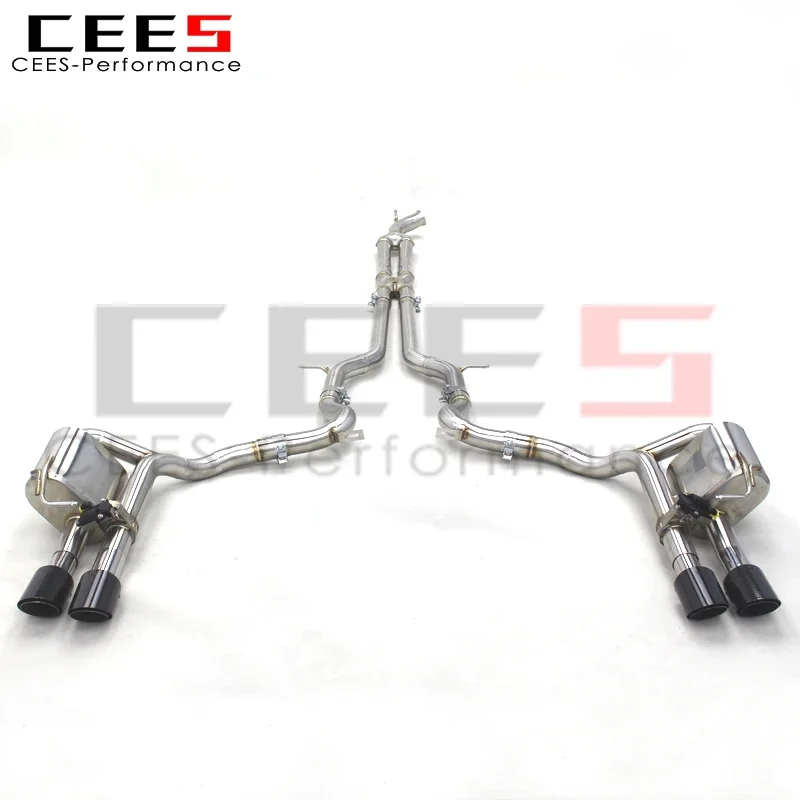 CEES Valve Catback Systems   with Remote Control for Porsche Panamera S 3.0T 970 2014-2016 Stainless Steel Muffler Exhaust Pipes