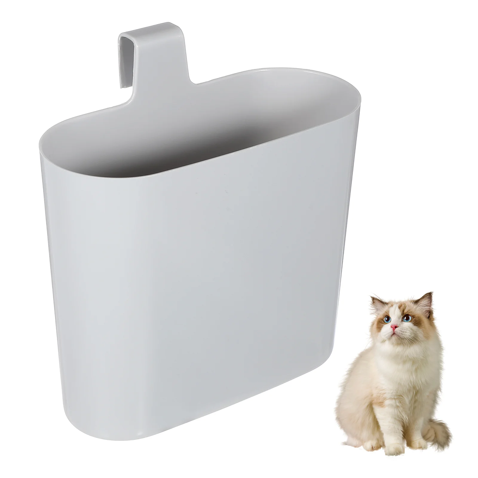 

Litter Scooper Holder Cat Base Pooper Office Trash Can Storage Stands Enclosure