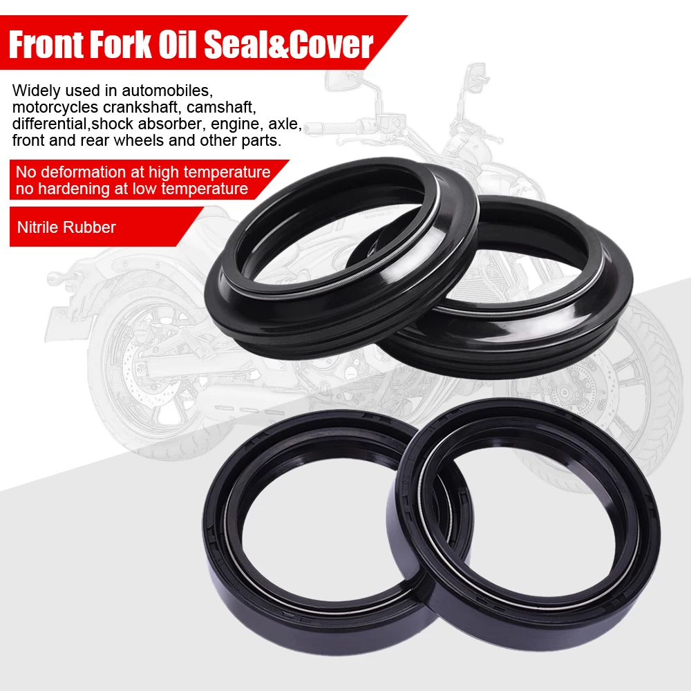 

41x53x11 41 53 41*53 Front Fork Damper Oil Seal Dust Cover For Yamaha T MAX TMAX XP T-MAX 500 2004-2007 FZR600 FZR 600 2012-2013