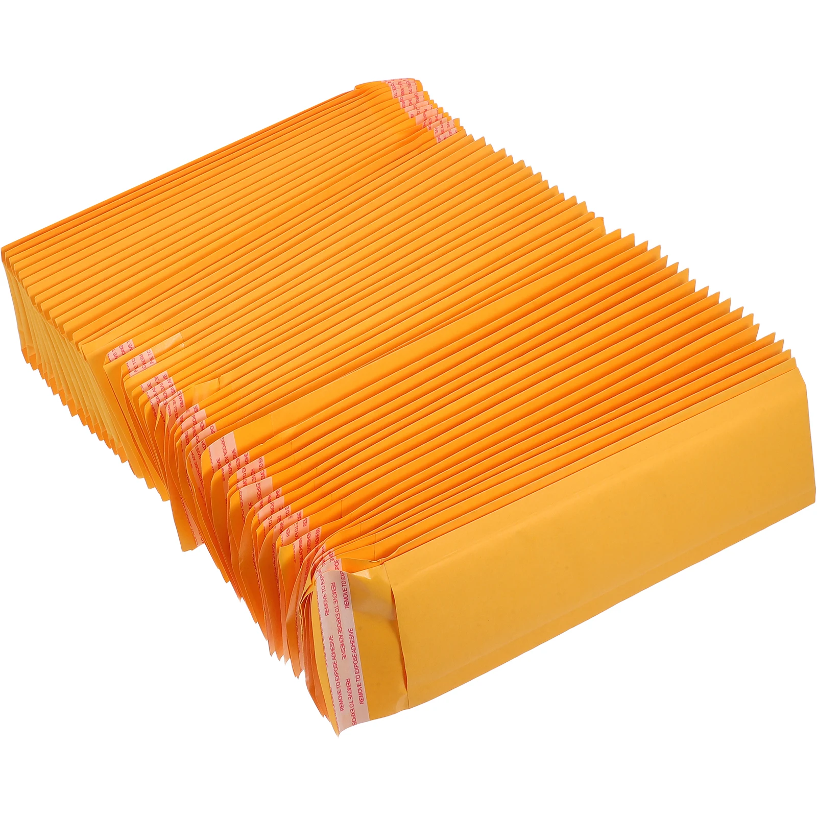 

50 Pcs Bubble Mailer Yellow Mailers Lined Envelopes for Jewelry Mailing Bags Kraft Paper Packaging Craft