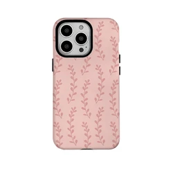 Pink Wheat Ears Cute Girl Style Case for IPhone 16 15 14 13 Pro Max 12 Mini 11 Pro Plus 7 8 Shockproof Protective Hard PC Cover