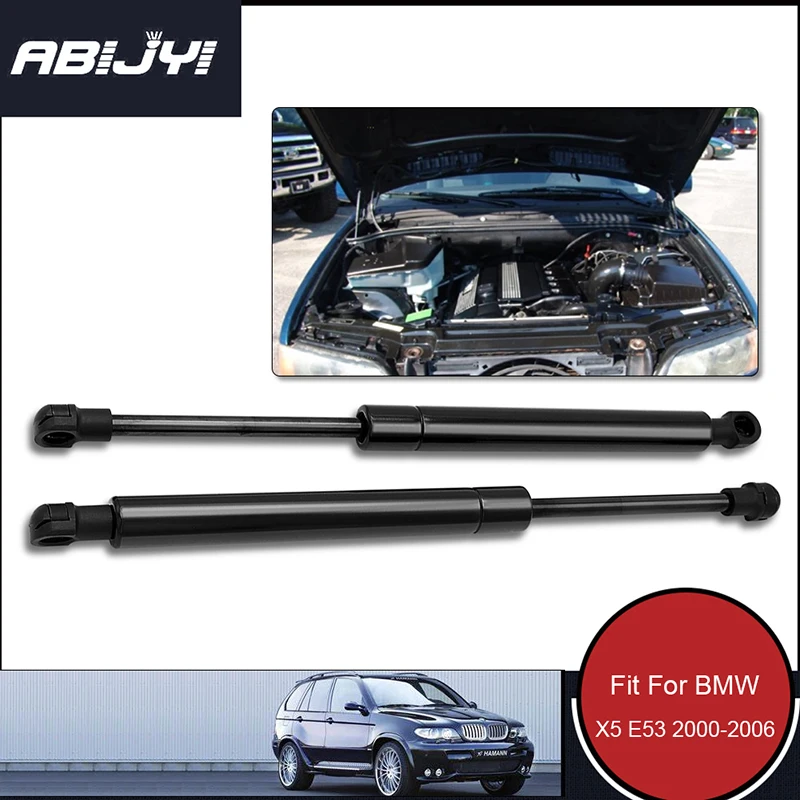 

Hood Lift Supports Strut For BMW X5 E53 2000-2006 51238402551 Styling Refit Bonnet Hood Gas Shock Lift Strut Bars Support Rod