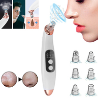 Facial Blackhead Remover Electric Acne Cleaner Black Head Removal Machine Vacuum Cleanser Skin Care Tools Pimple Pore Cleaner