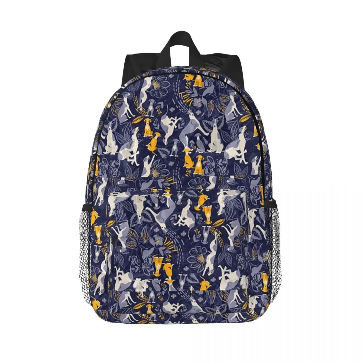 

Рюкзак Greyhound Whippet Dog Midnight Pattern, Лидер продаж, рюкзак для мальчиков и девочек, сумка для книг, сумки на плечо для мужчин, женщин, детей, школьная сумка