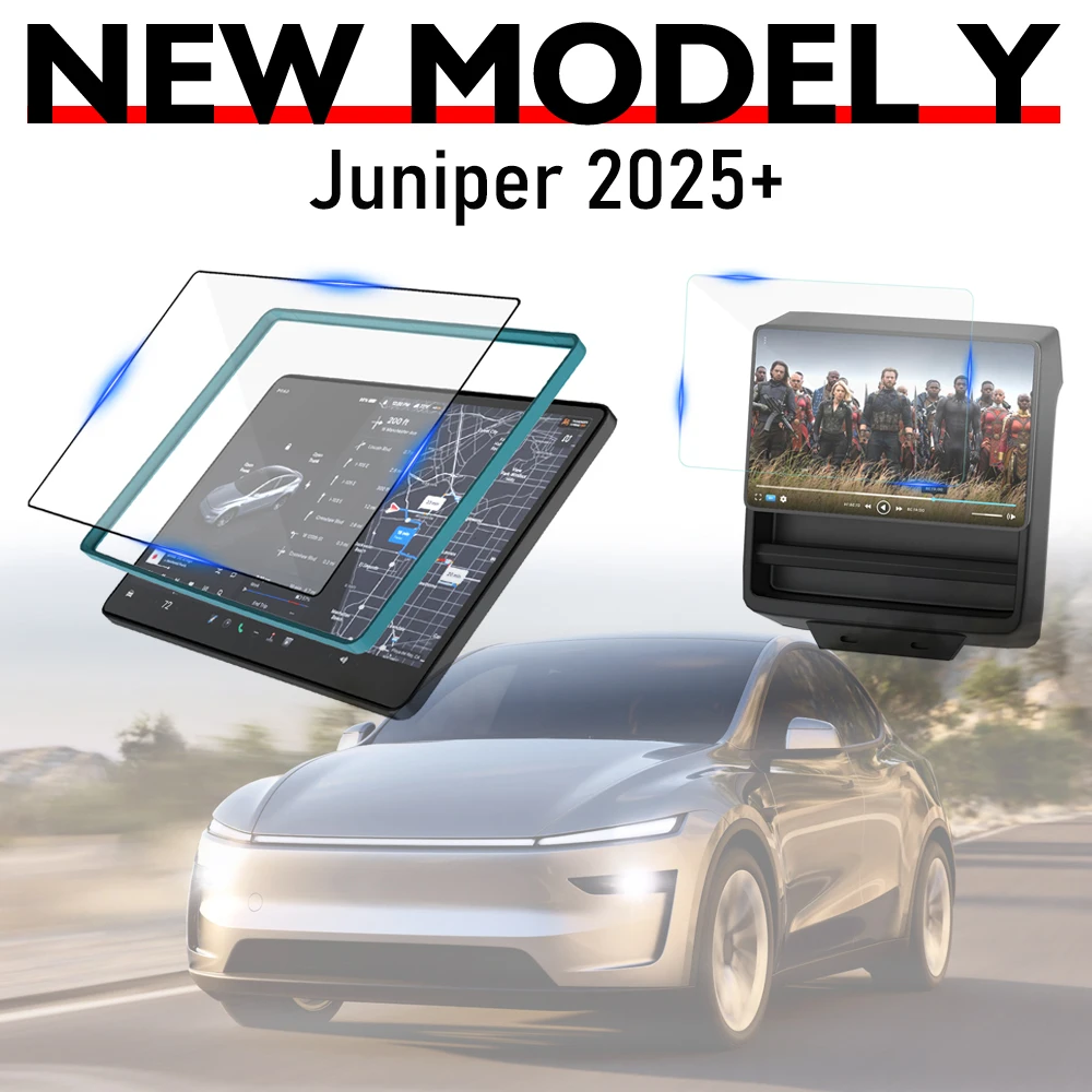 

Vortow HD матовая пленка из закаленного стекла для Tesla Highland Juniper Launch, модель 3 Y 2025, инструмент для установки защиты пленки