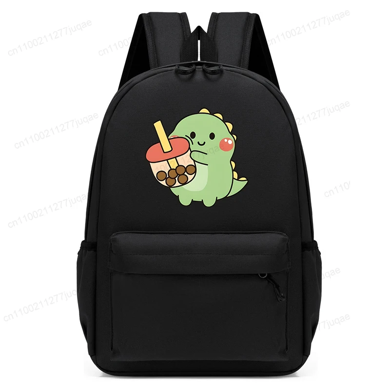 

Маленький Дино Love Bubble Tea, школьный рюкзак в стиле аниме, детский рюкзак, маленький рюкзак с героями мультфильмов, рюкзак для детей в детский сад, книжная сумка