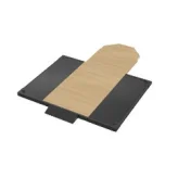 Rubber Wooden Strength Training Weight Lifting Platform Fitness Equipment Accessories Platform