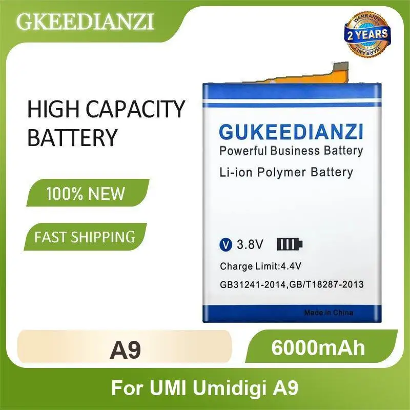 

Аккумулятор для UMI Umidigi A9 A7 A5 A3 A11 A13 A1 Pro Max 5G высокой емкости