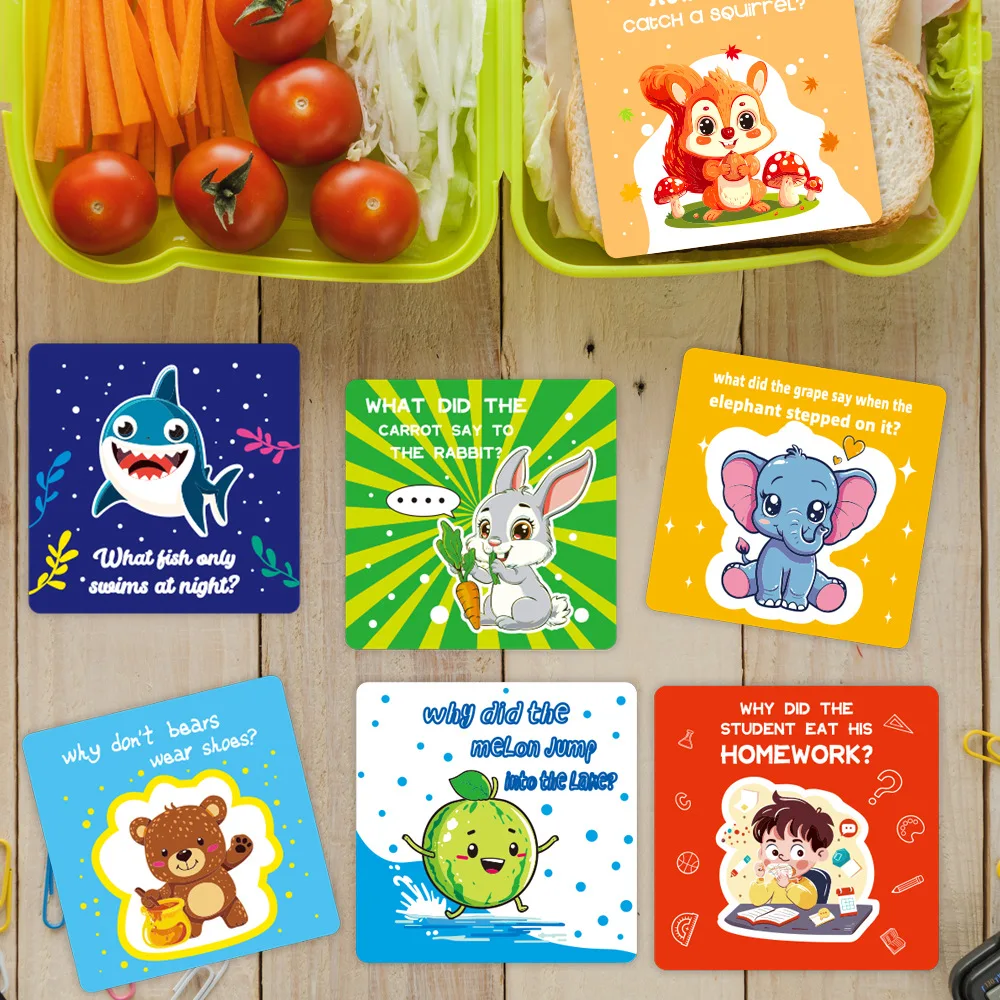 60pcs Kids Encouragement Cards: Cute Cartoon English Positive Notes, Writable Motivational Flashcards for Daily Learning
