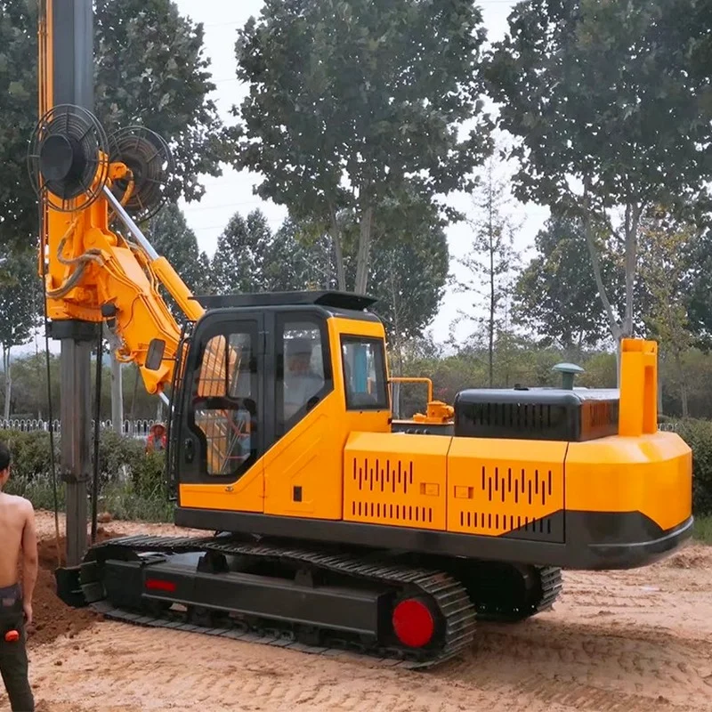 YG Hydraulic Type Highway Guardrail Pile Driver with Hydraulic Hammer Milling Machine Water Well Well Drilling Machine