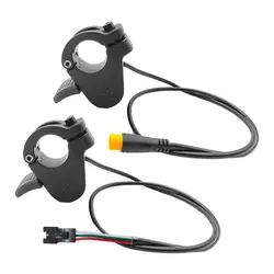 Acelerador de bicicleta eléctrica, controlador de acelerador de patinete eléctrico, conector M8, accesorios para patinete