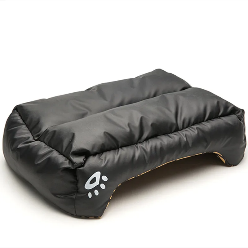 Fashion Pet Sofa Dog Beds Waterproof Bottom Soft Warm Cat Bed House Leopard Tiger Pattern Kennel Breathable Pet Nest cama perro