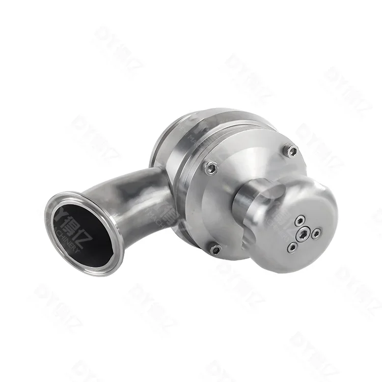 Stainless Steel 316 Manual Sterile Tank Ball Valve  Gate Valve with Stop Control for Water and Base Media