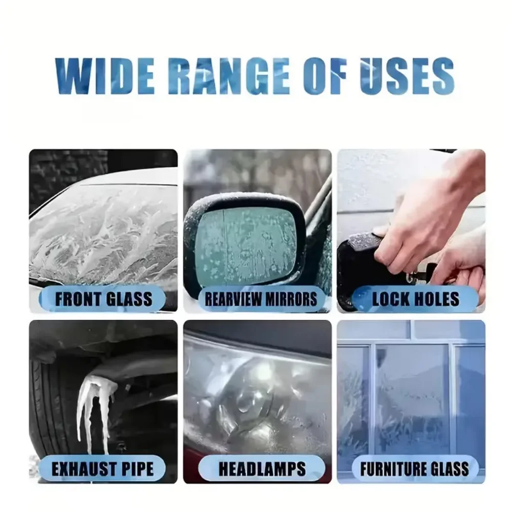 Anti-freezing Device Winter Anti Ice and Snow Cover Car Window Glass Jammer Windshield De-icer Anti-freeze and Anti-snow Removal