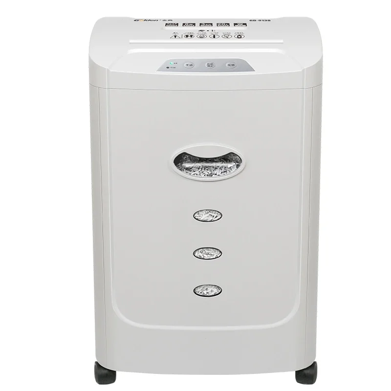 20L GD9138 Electric Paper Shredder 2X15MM Office A4 Paper Shredder Granular Household High-power Silent Paper Shredder