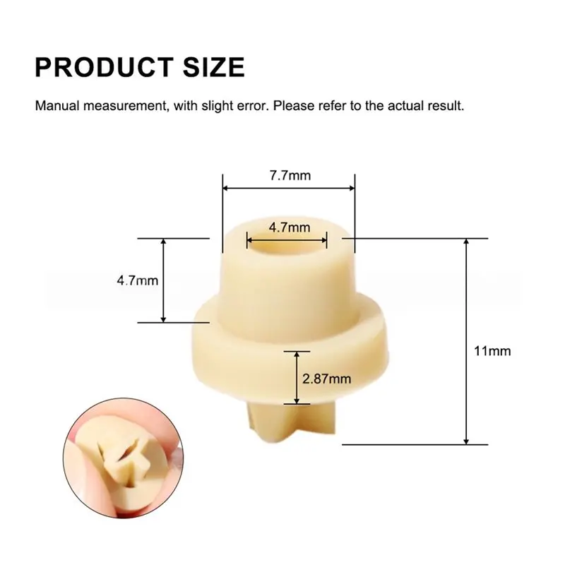 【 الجمعة السوداء】5 قطع غيار صمام فحص منقار البط لمضخة الاستنر والمضخات الأخرى