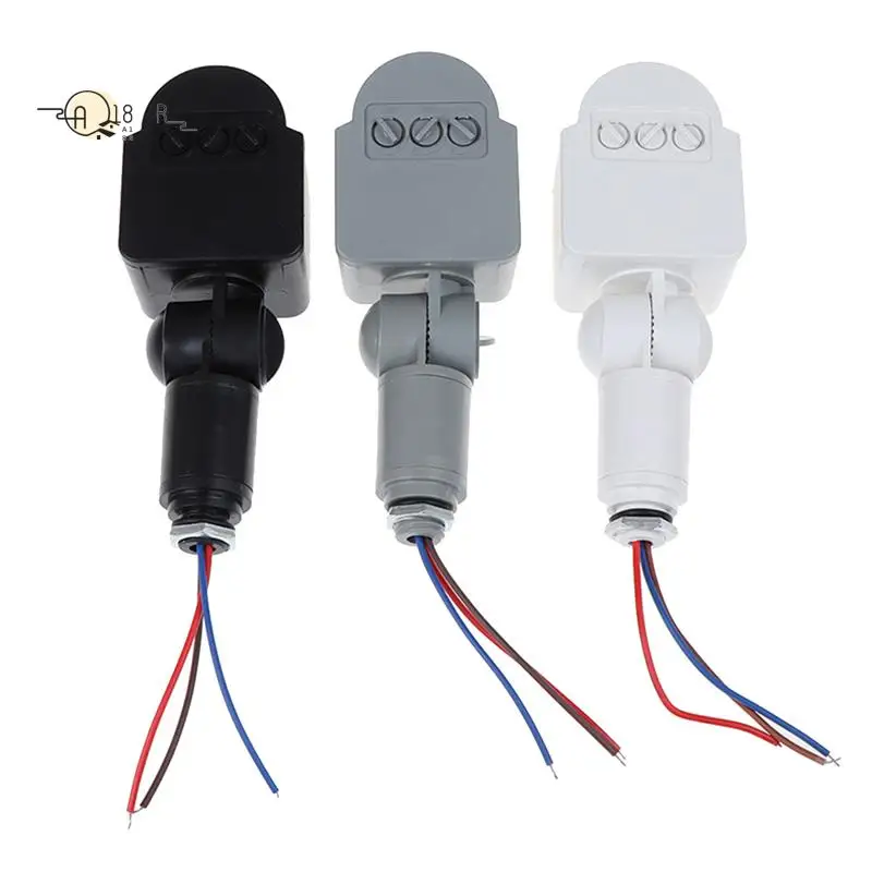 

A18R -Smart Sensor 220V Automatic Infrared PIR Movement Wall Mount Timer Outdoor 12V Sensor Light Switch White