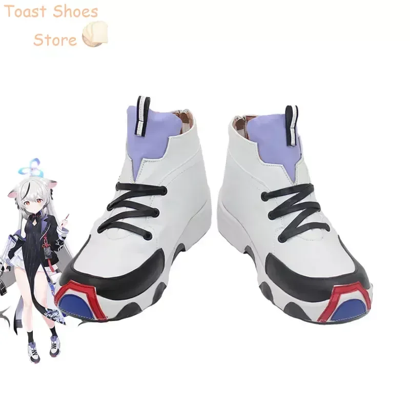 

SUNOHARA KOKONA Cosplay Shoes PU Leather Shoes Halloween Carnival Boots Game Blue Archive Cosplay Prop Costume Prop