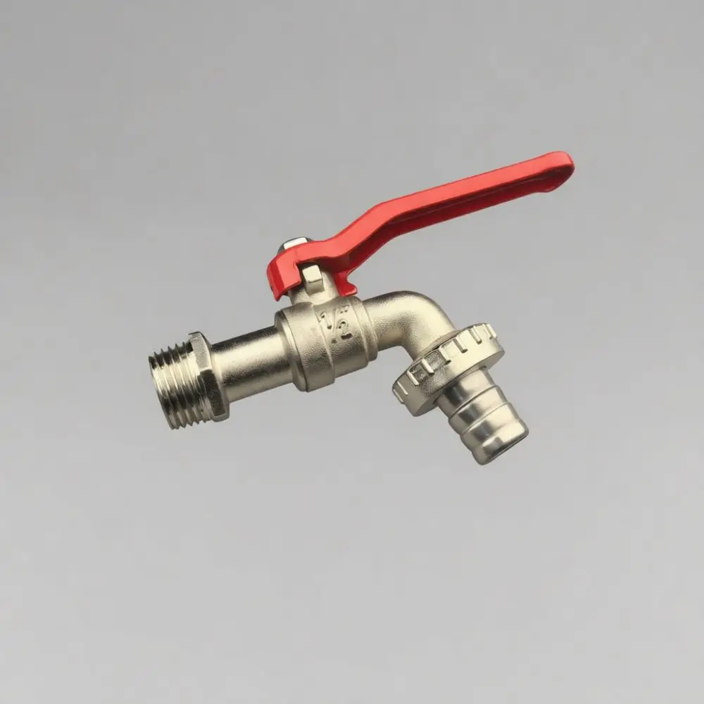 Quick Open Garden Taps Zinc Alloy Outdoor Faucet For Washing Machine Connection Irrigation And Outdoor Watering Hardware