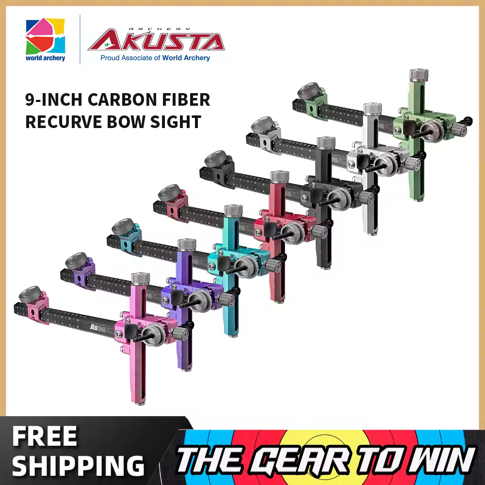 Akusta Rucurve arc vue carbone aluminium ciblant chasse arc flèche accessoires de tir