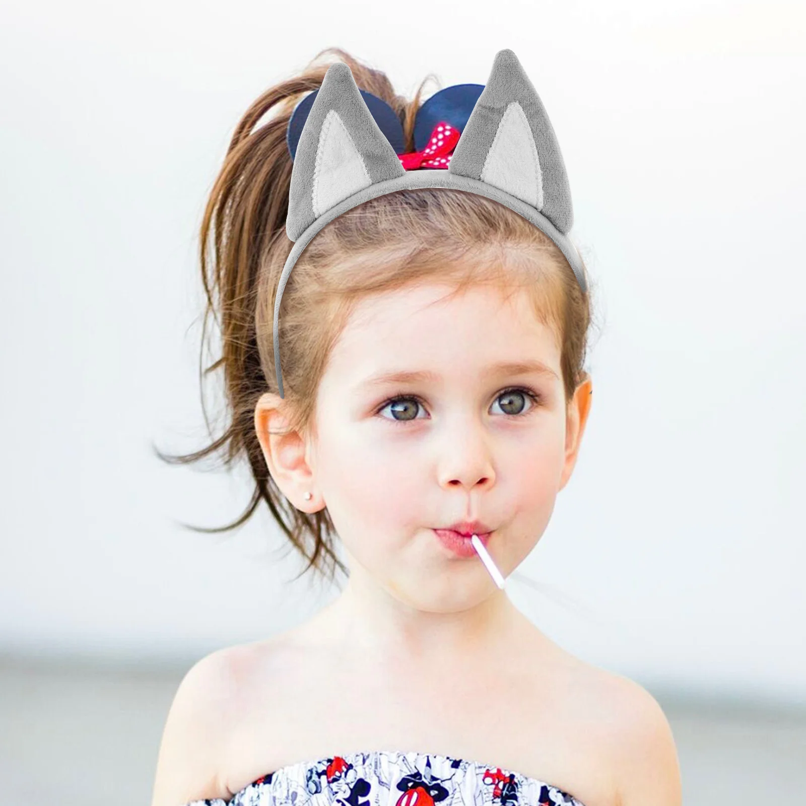 

Lovely Dog Ears Headband Cosplay Costume Party Hairband Animal Ear Headpiece Halloween Puppy Headwear Festival Hair Accessory