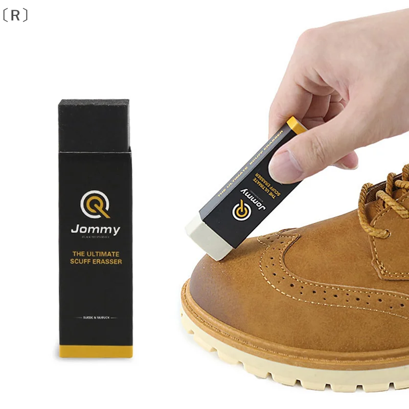 ómR zasGummiblock für Wildlederschuhe, Stiefelreinigung, Pflege, Radiergummi, Schuhbürste, Wischtuch