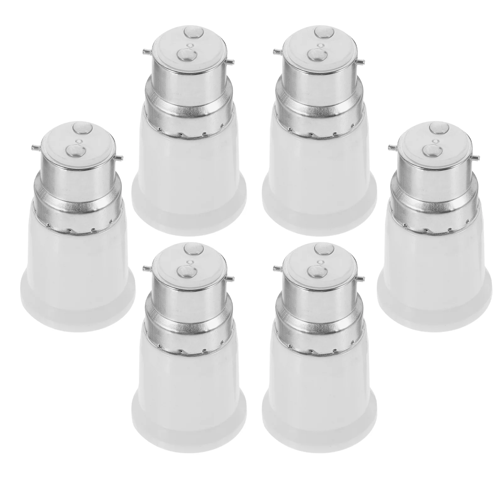 

6 Pcs Light Bulb Adapter Lamp Holder Socket Base Converters Pendant Accessories