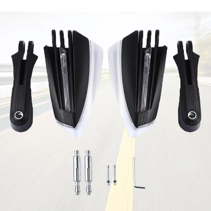 New Handguard Hand For Zontes ZT 310M 350M 350D 350E Motorcycle With Lamp Handguards Protector Pretective Hand Shield Windshield