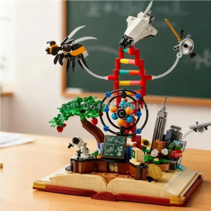 

2025 Совершенно новая креативная серия STEM, знание мощности, сборная модель, игрушка, детский подарок на Рождество и день рождения