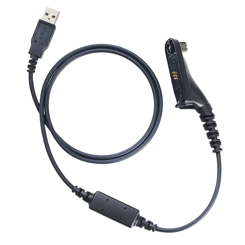 

USB Programming Cable Cord for Motorola DP4400 DP4401 APX6000 APX7000 DP4800 4801 DP4600 Walkie Talkie Two-Way Radio Accessories