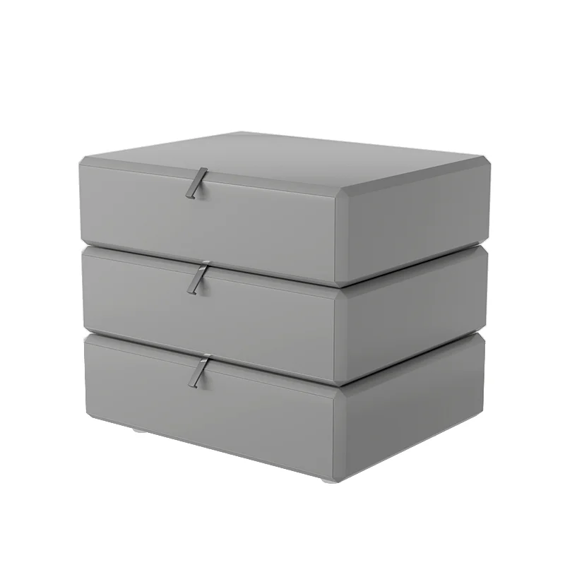 

Bedside Table Modern Light Luxury Minimalist Rotating Bedside Cabinet New Simple Italian High-end Bedroom Storage Cabinet