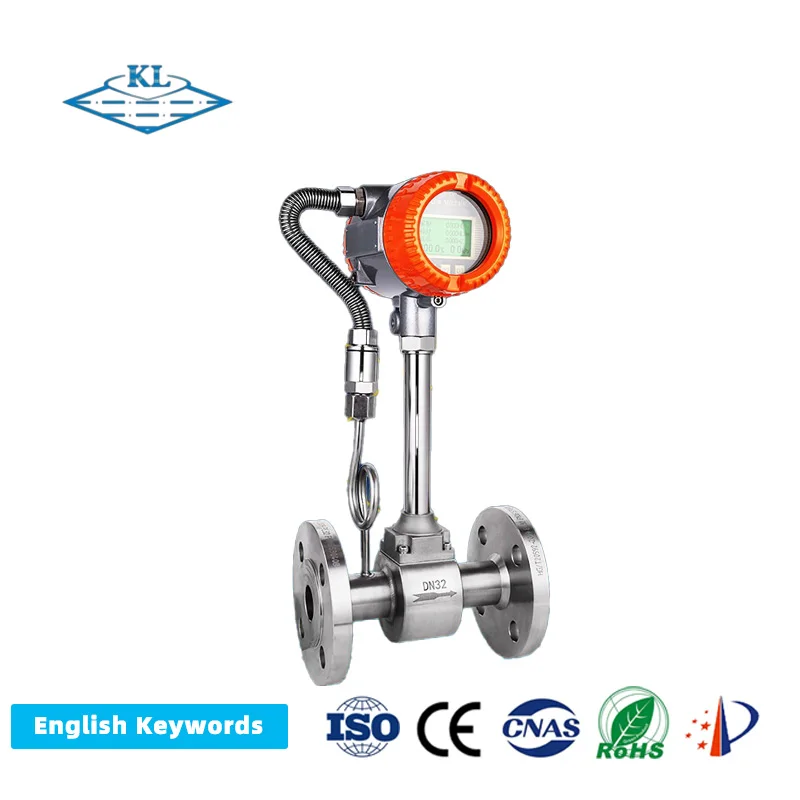 

Vortex Flow Meter with Wide Rangeability for Accurate Steam Gas and Liquid Flow Measurement in Process Industries