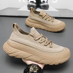 2024 Summer New for Men's Casual Sports Shoes Mesh Walking Shoes Wysokiej jakości męskie buty na platformie Oddychające buty Zapatillas De Hombre