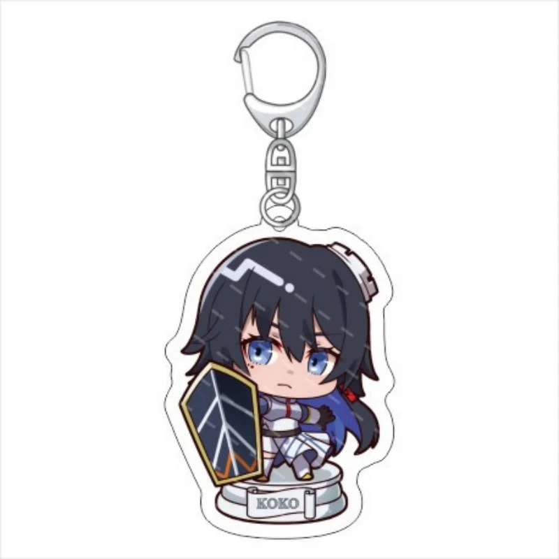 Game KAMITSUBAKI CITY REGENERATE Cosplay COSTUME Acrylic Key Chains Keyring Prop Xmas Gift