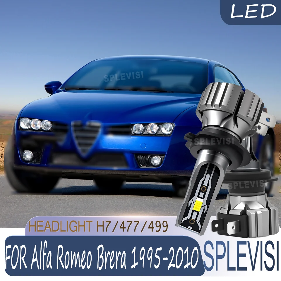Ensures Clear Vision Silent Operation h7 LED Headlight For Alfa Romeo Brera 1995 1996 1997 1998 1999 2000 2001 2002 2003-2010