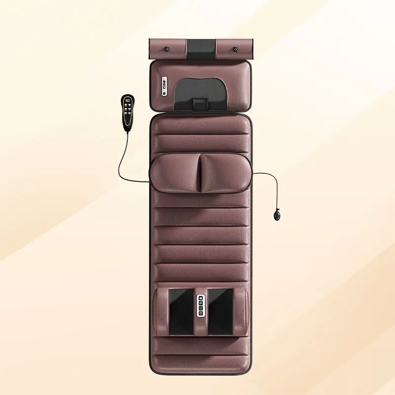 

Оптовая продажа: Электрический массажный матрас Шиацу с подогревом для всего тела, портативный массажер для шеи, популярное средство для здоровья спины и головы