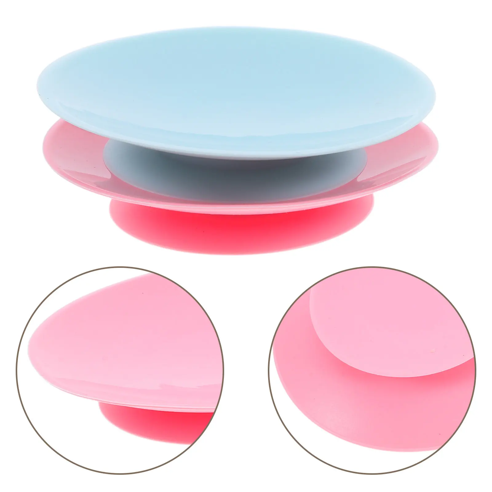 

4Pcs Kids Toddlers Food Bowl Suction Cups Non-Slip Silicone Baby Bowls with Strong Suction for Home Daycare Travel Use