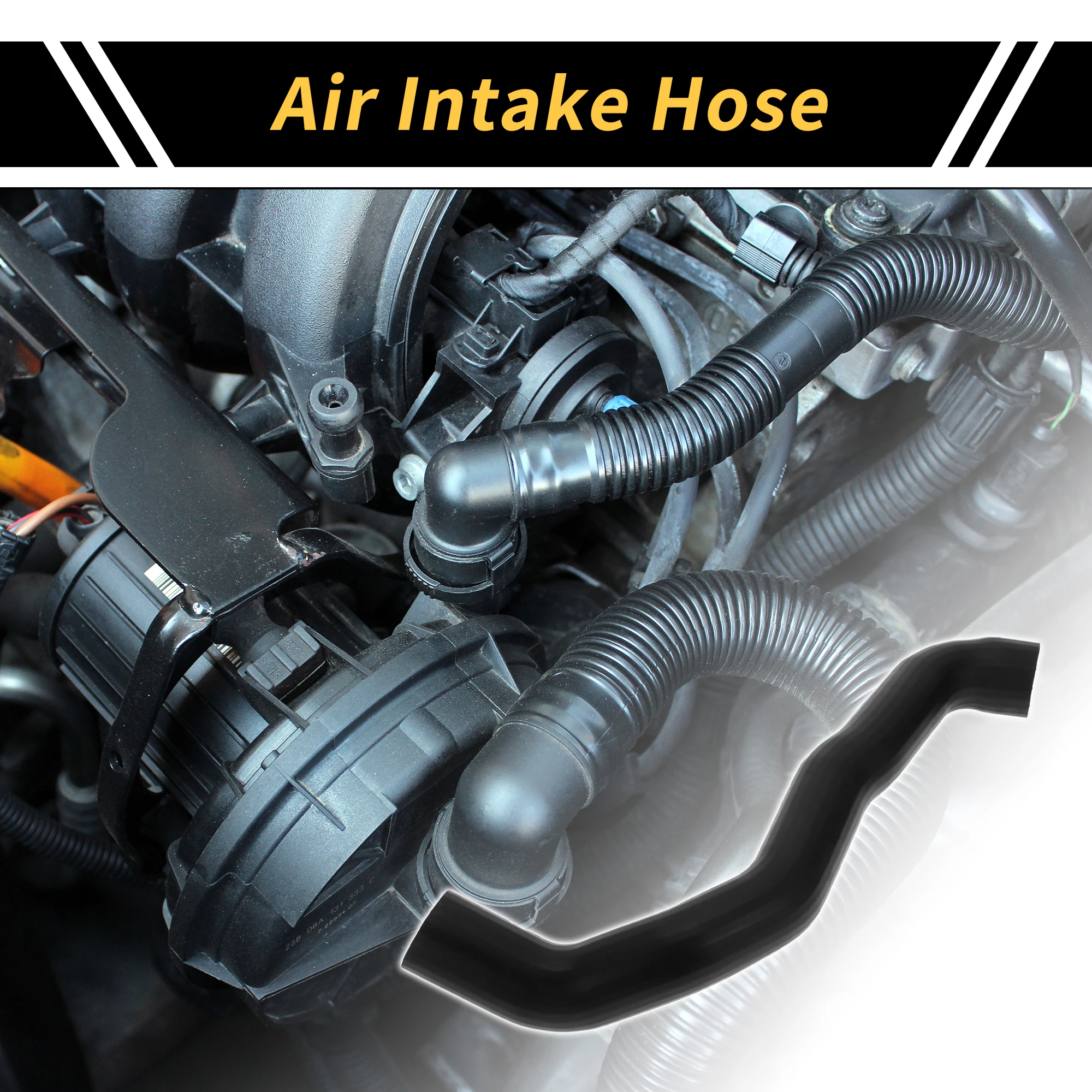 X Autohaux 1 Pcs Car Intake Hose Compatible for FORD GALAXY II 2006-2015 MONDEO IV Turnier 2007-2012, Air Filter Intake Hose
