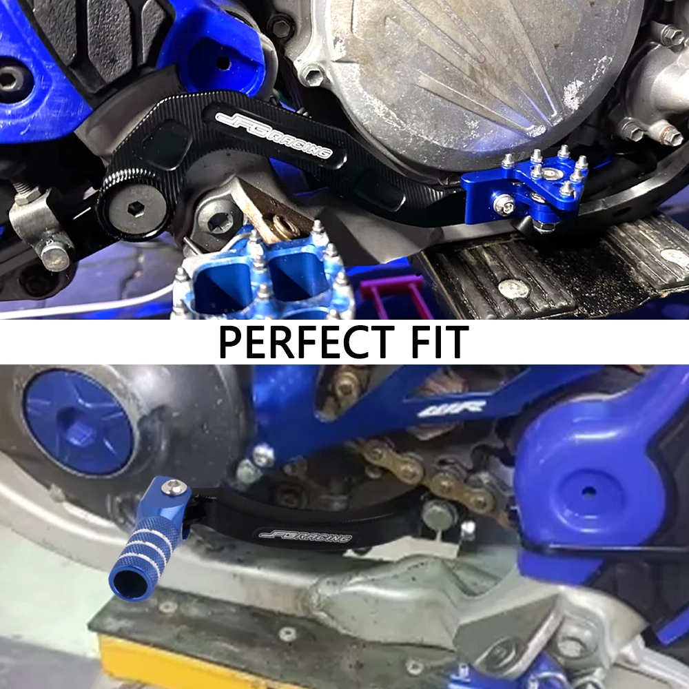 Motorcycle Footpegs Foot Rests CNC Shifter Lever Brake Levers Pedal For Yamaha YZ250F WR250F 2010-2023 YZ250FX 2015-2023 Dirt