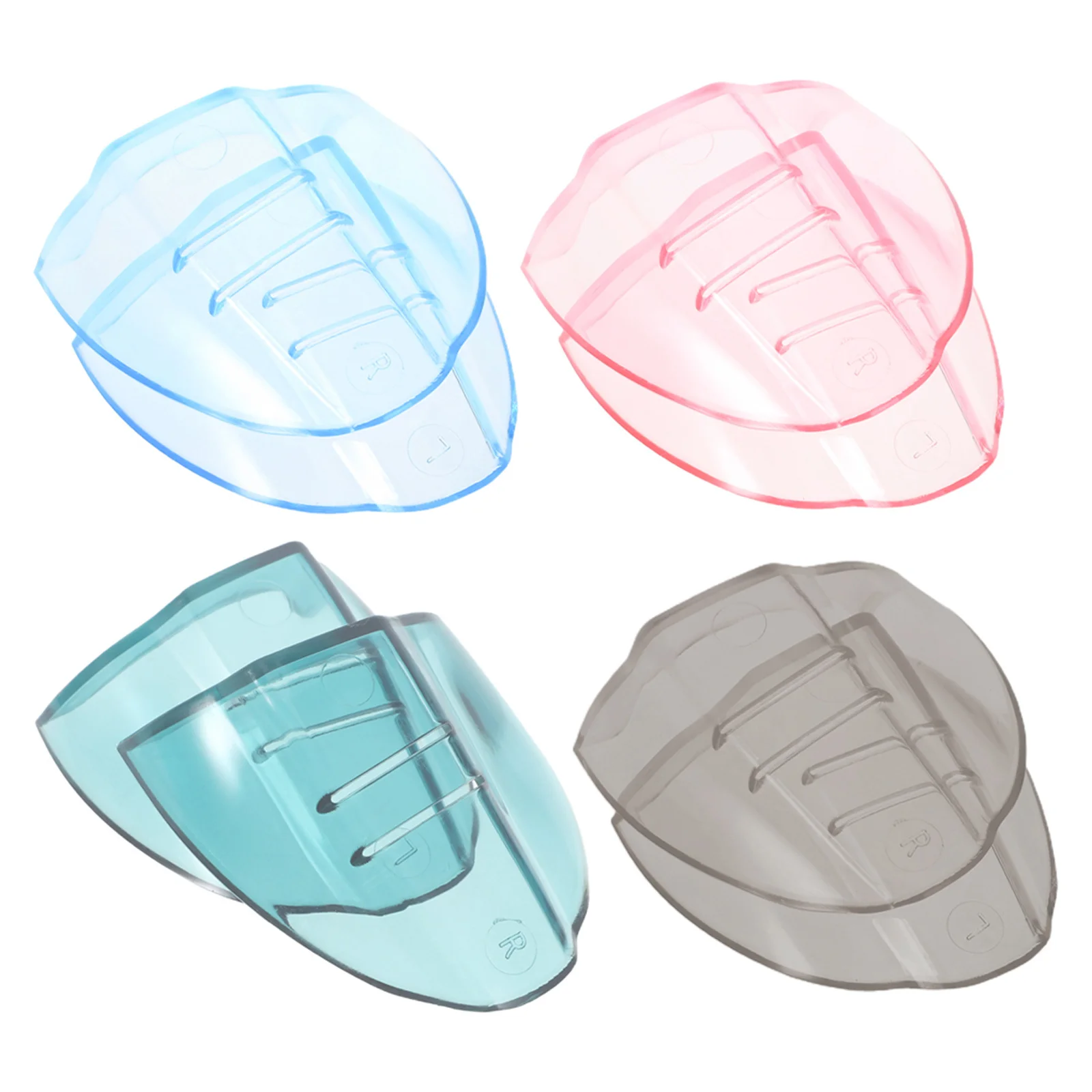 

4Pairs Eyeglasses Side Shield Tpu Flexible Clear Reusable Safety Glasses Side Protector for Prescription Sunglasses Anti-Scratch