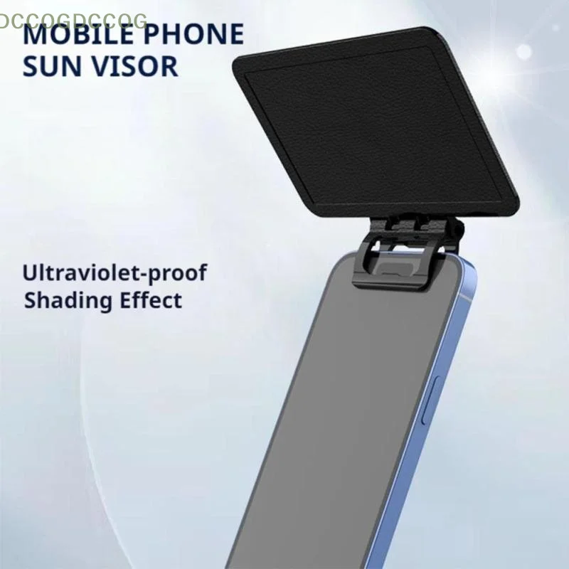 Phone Screen Universal Smartphone Sunshade Cover For Outdoor Use For Smartphones Portable Phone Sun Visor Uv Protection
