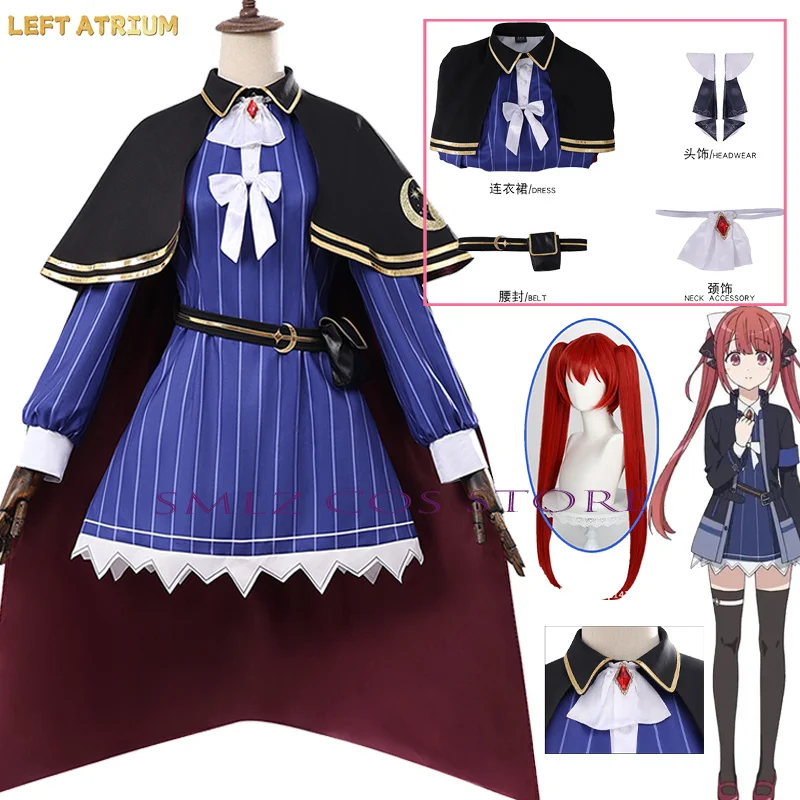 

Anime Yuusha Party wo Oidasareta Kiyoubinbou Cosplay Sophia Claudel Costume Woman Dress Cloak Uniform Prop Wig Set Party Play