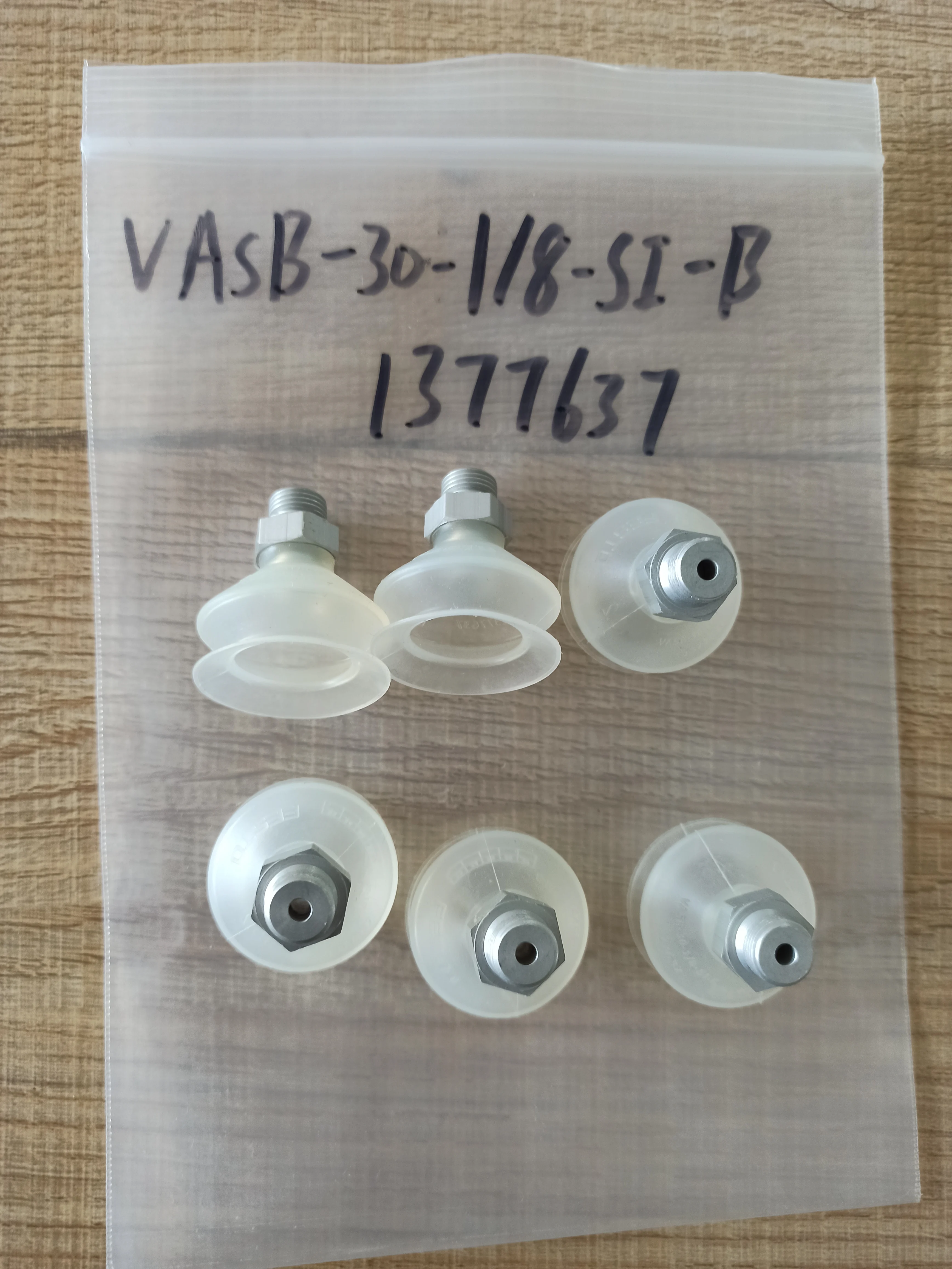 

Pneumatic Suction Cup Vacuum Pad VASB-30-1/8-SI-B 1377637 VASB-30-1/8-PUR-B 1395690 VASB-40-1/4-PUR-B 1395691