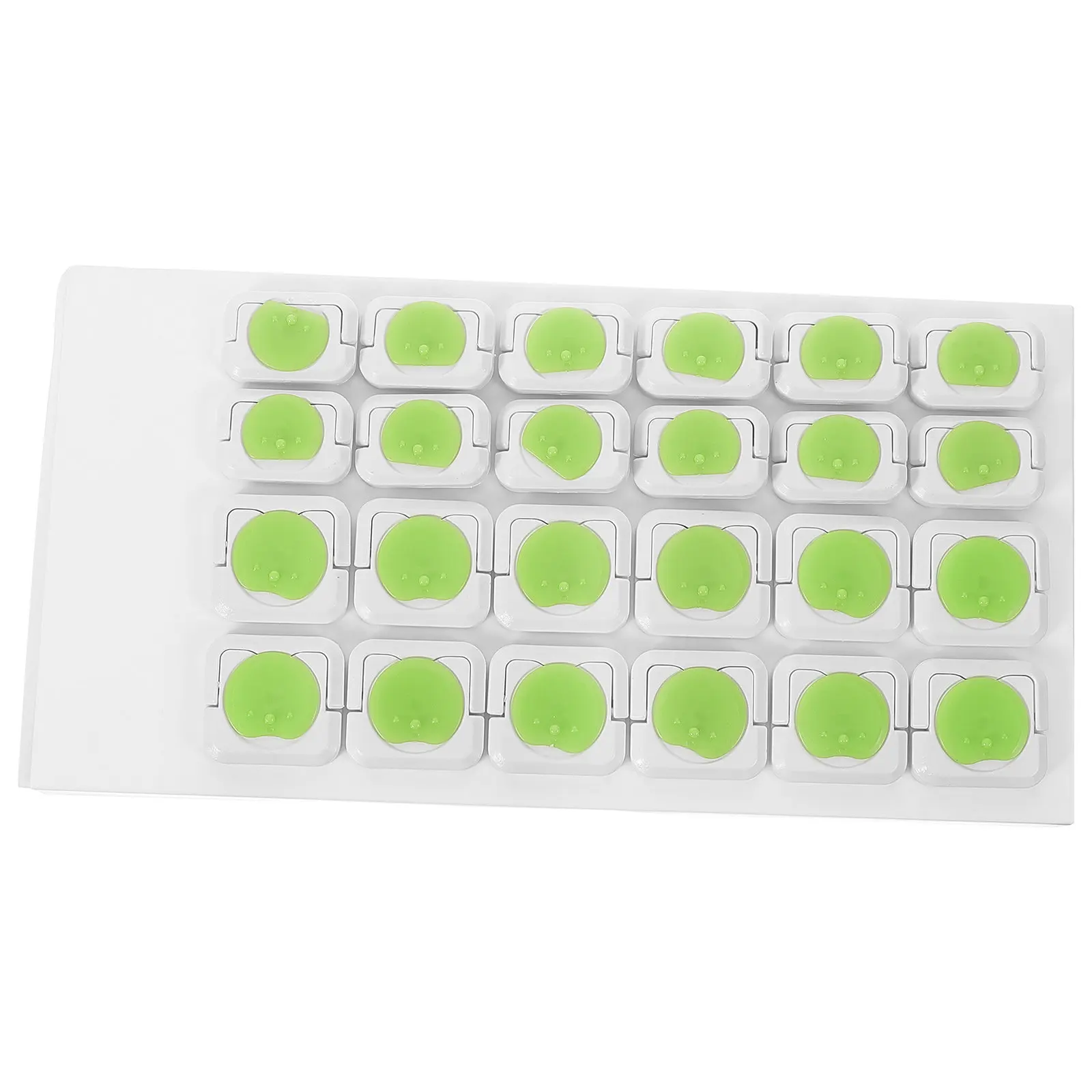 

24 шт. Защитные накладки на электрические розетки для детей, пластиковые заглушки для защиты от поражения током, защитные колпачки для розеток для малышей