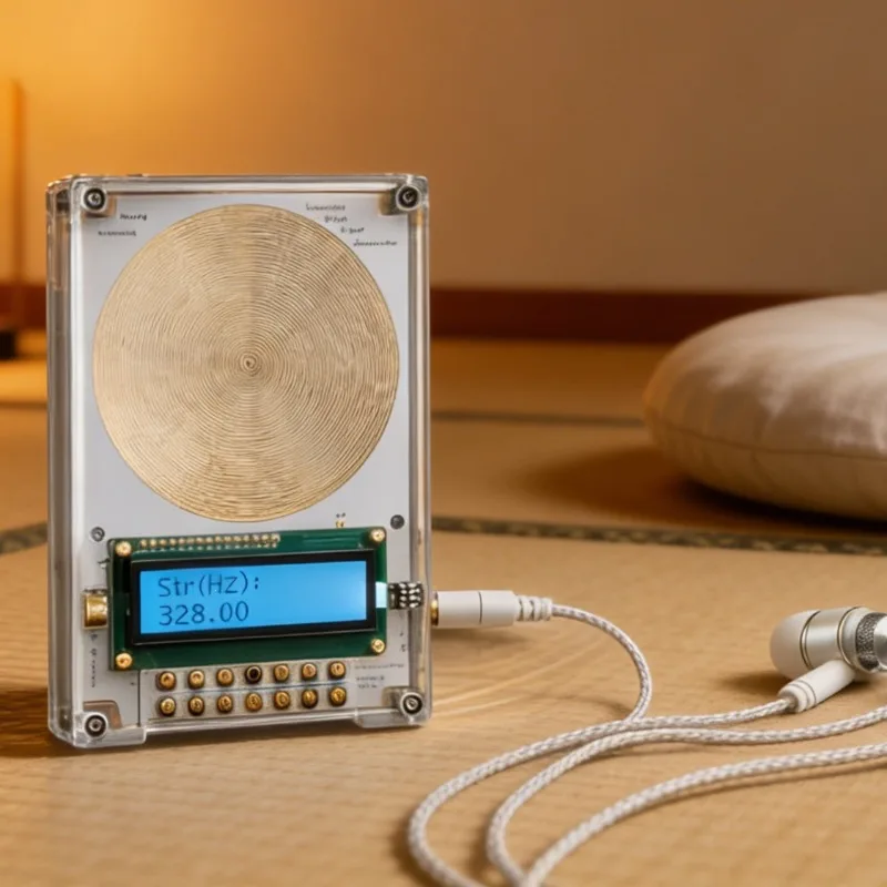 0.01Hz~30000Hz FM Schumann Wave Generator Pure Sine Signal Generator Multiple Waveform Output for Electronic Lab Experiment Use