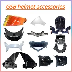 For Gsb Helmet Lens Accessory G361 G263 R50 GSB Xp22 S30 Lined with Large Tail Chin Mesh Nose Cover Seat Maurice Universal