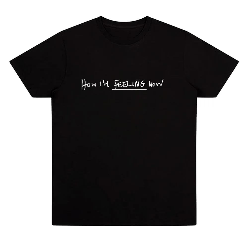 

Charli Xcx How Im Feeling Now Album 2025 Printing T-Shirts Cotton Unisex Fan Gift Tees Summer Fashion Casual Aesthetic Clothes