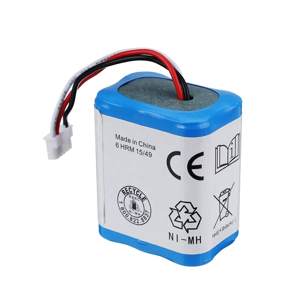 Upgrade 7.2V 2500mah NI-MH Battery for iRobot Braava 380T 380 390T and Mint 5200 5200B 5200C 7.2V Rechargeable battery Pack